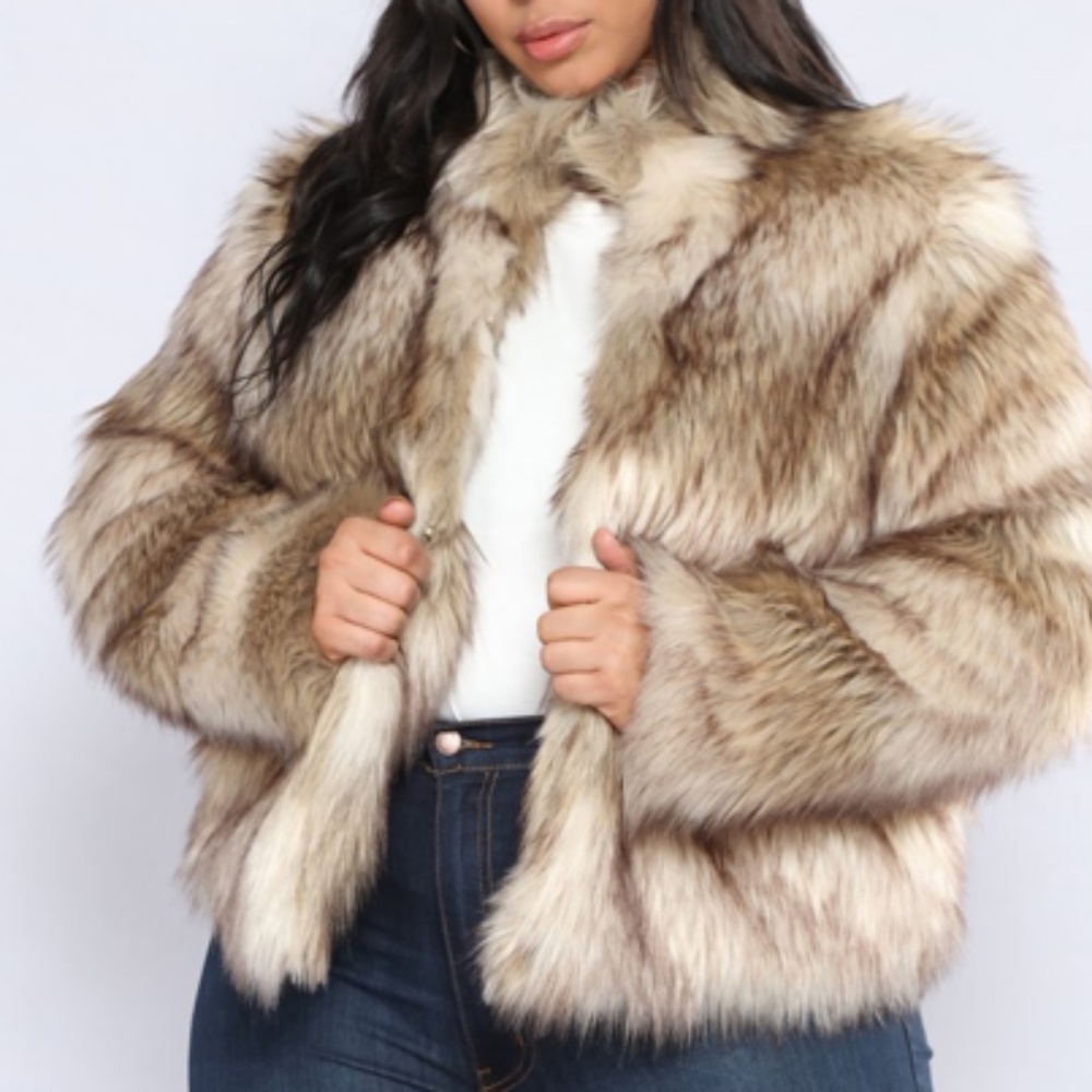 Fernanda Fur Coat - Natural